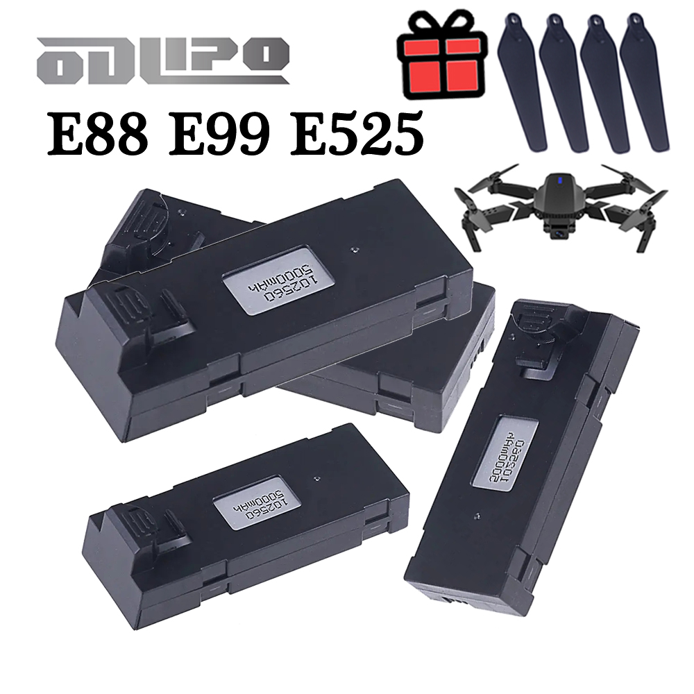 Akumulator LiPo E88 3.7V 5000m – Eachine Drone E58 recenzja i cena