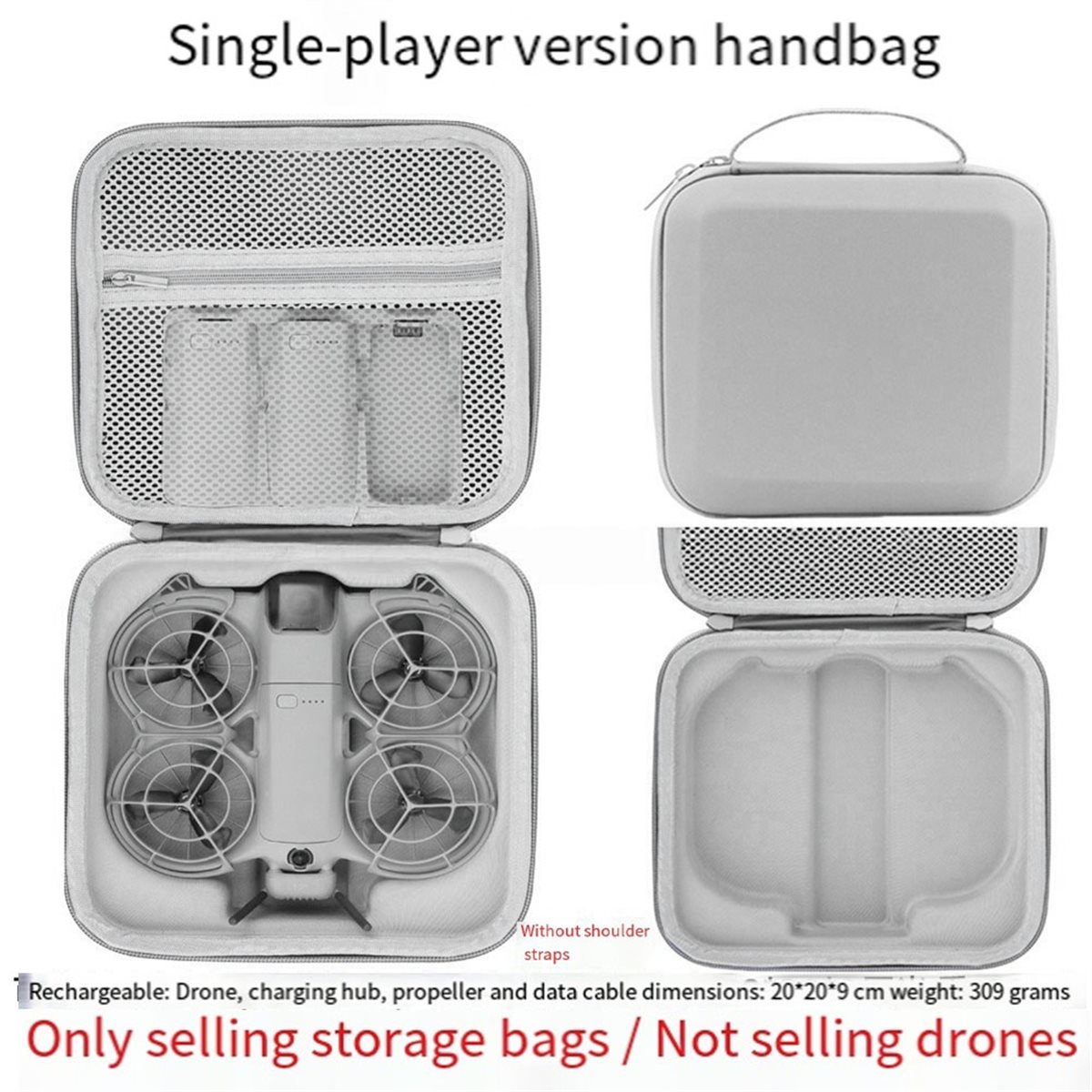 DT584 STOCK - Twarda torba tra – Drone Hard Shell Case recenzja i cena